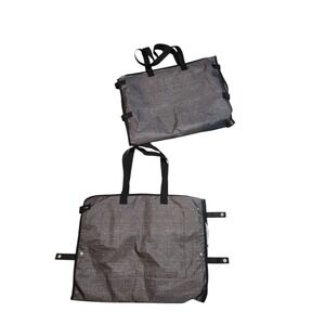 Lpt Of 2 THIRY-ONE LARGE TRAVEL ORGANIZER SQUARES INNER CENTER ZIP